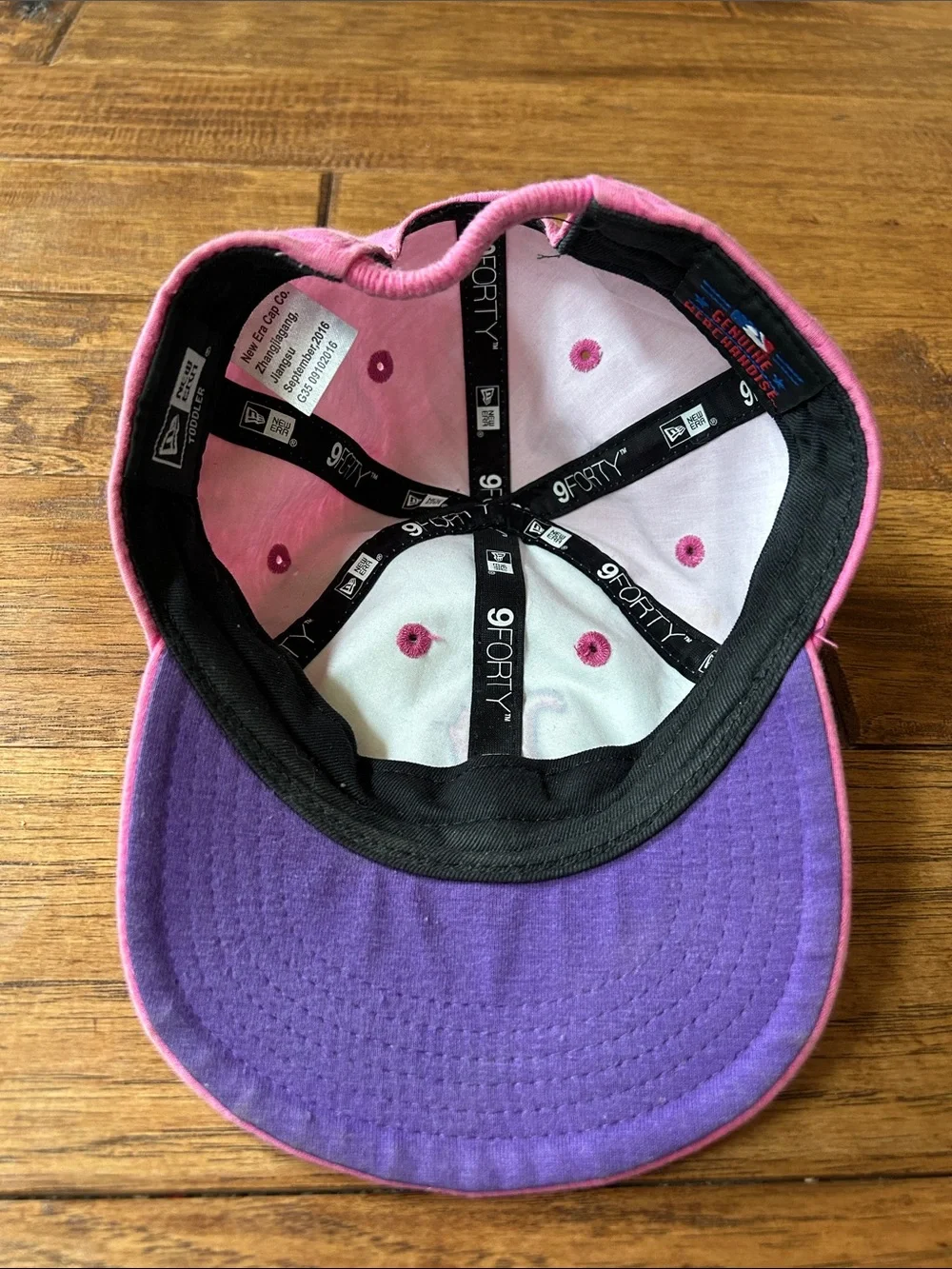 New Era MLB Boston Red Sox Hat Pink Size Toddler